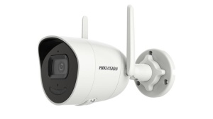 Camera supraveghere Hikvision WIFI IP bullet DS-2CV2041G2-IDW(2.8MM)(W); 4 MP, WIFI 2.4G cu 2 antene, distanta in camp deschis 120metri, microfon si speaker incorporate, audio bidirectional, 1/2.7" Progressive Scan 4MP CMOS, rezolutie: 2560 × 1440@25fps,