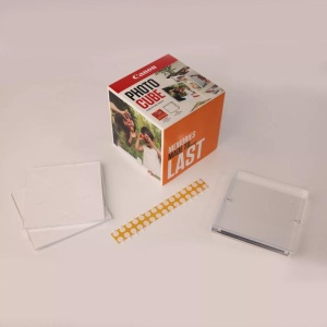 CANON PP-201 13x13CM PHOTO CUBE WH/OR, 40 coli, 1 x rama foto. - Img 6