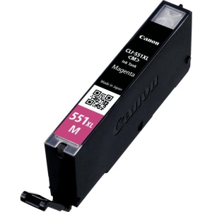 Cartus cerneala Canon CLI-551XL, magenta, capacitate 11ml, pentru Canon Pixma IP7250, Pixma IP8750, Pixma IX6850, Pixma MG5450, Pixma MG5550, Pixma MG6350, Pixma MG6450, Pixma MG7150, Pixma MX925. - Img 2