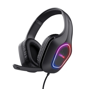 Casti cu fir Trust LED GXT 416 Zirox, cu microfon, interfata 3.5mm, USB- A, frecventa raspuns 20 Hz - 20.000 Hz, sensibilitate 90 dB, negru - Img 5