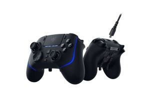 Controller Razer Wolverine V2 Pro pentru PS5 si PC, conectivitate HyperSpeed Wireless si cu fir, lumini razer Chroma, butoane mecanice Razer™ Mecha-Tactile, durata de viata baterie pana la 10 ore cu Chroma, pana la 28 de ore fara Chroma, negru - Img 3