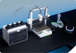 CREALITY SPARKX I7 COMBO FDM 3D PRINTER, Imprimanta 3D, Tehnologie FDM, Volum printare: 260 × 260 × 255 mm, Dimensiuni imprimanta: 470 × 423 × 456 mm, Viteza printare: ≤ 500 mm/s, Acuratete: 100±0.1 mm, Inaltime strat: 0.05-0.3 mm, Direct drive - Img 4