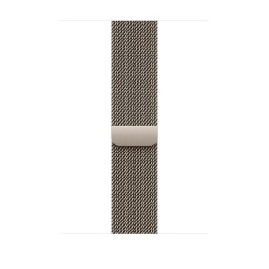 Curea pentru Apple Watch 46mm Natural Milanese Loop - S/M