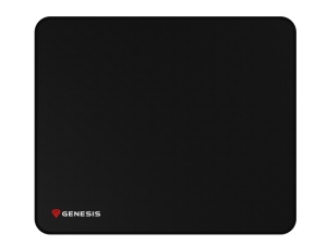 GENESIS Carbon 500 M Logo. Width: 250 mm, Depth: 300 mm. Product colour: Black, Surface coloration: Monochromatic, Material: Fabric, Rubber, Gaming mouse pad