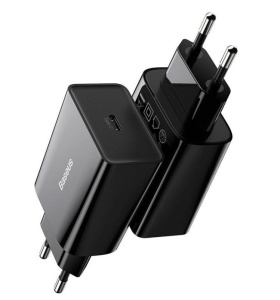 INCARCATOR retea Baseus Speed Mini, Quick Charge 20W, 1 x USB Type-C 5V/3A max, negru - Img 11