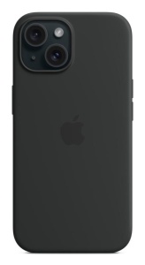 iPhone 15 Silicone Case with MagSafe - Black - Img 6