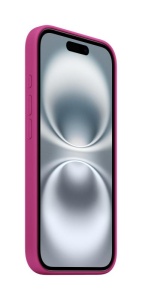 iPhone 16 Silicone Case with MagSafe - Fuchsia