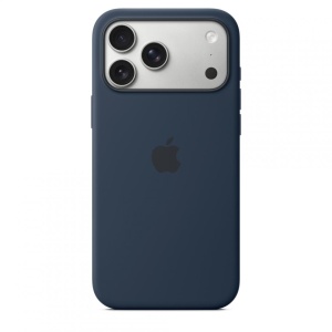 iPhone 17 Pro Max Silicone Case with MagSafe - Midnight - Img 3