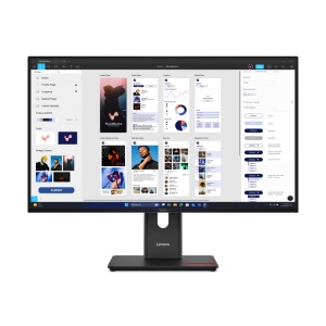 Lenovo ThinkVision T32UD-40. Display diagonal: 80 cm (31.5"), Display resolution: 3840 x 2160 pixels, HD type: 4K Ultra HD, Display technology: LCD, Response time: 6 ms, Native aspect ratio: 16:9, Viewing angle, horizontal: 178°, Viewing angle, vertical:
