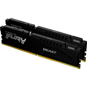Memorie RAM Kingston FURY Beast, 64GB DDR5, 6000MHz, CL36