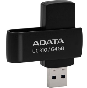 Memorie USB ADATA UC310 64 GB, USB 3.2, Negru - Img 2