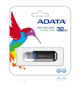 Memorie USB Flash Drive Adata C906, 32GB, USB 2.0, negru - Img 3