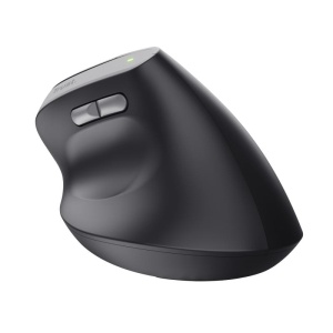 Mouse ergonomic fara fir Trust Bayo II, rezolutie maxima 2400 DPI, 6 butoane, interfata USB-C, 2.4GHz, negru - Img 11