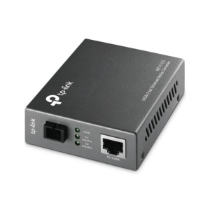 "Omada 10/100 Mbps RJ45 to 100 Mbps Single-mode SC WDM Bi-Directional Fiber Converter PORT: 1× 100Mbps SC Port, 1× 10/100M RJ45 Port (Auto MDI/MDIX) SPEC: Full-duplex, Tx:1550 nm, Rx:1310 nm, Up to 20 km, Chassis TL-MC1400 Rack-mountable" - Img 4