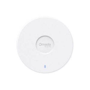 Omada BE5000 Ceiling Mount Dual-Band Wi-Fi 7 Access Point PORT: 1×2.5G RJ45 Port SPEED:688Mbps at 2.4 GHz + 4320 Mbps at 5 GHz FEATURE: 802.3at POE+ and 12V DC (Power Adapter is not included), 5 Streams,5×Internal Antennas, MU-MIMO, 160MHz Supported,