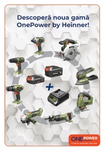 ONE POWER by HEINNER MASINA DE GAURIT/INSURUBAT 18V 35NM (FARA BATERIE SI INCARCATOR) - Img 4