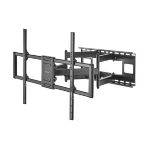 Suport TV Serioux Reglabil 60-120" 120kg Fit Screen Size 37"-90" VESA Compatible 200x100 - 600x400 Weight Capacity 75kg Profile 70~422mm Tilt Range +5°~-15° Swivel Range +60°~-60° Screen Level +3°~-3° - Img 2