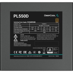Sursa DEEPCOOL PL550D V2 550W 80 PLUS Bronze, Active PFC+DC to DC, Eficienta 85% sub incarcare tipica, Protectie OPP/OVP/SCP/OTP/OCP/UVP/SIP/NLO - Img 3