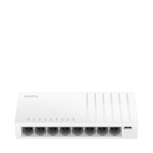 Switch gigabit Cudy GS108U, 8 porturi, USB-C, compact, 138x61.5x24mm