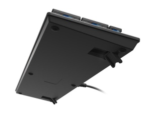 Tastatura gaming mecanica cu fir Genesis Thor 420 , iluminare RGB, switch Content Slim Blue, numar taste 104, 12 butoane multimedia, lungime cablu 165m, dimensiuni 418 x 113 x 24 mm, gri - Img 5