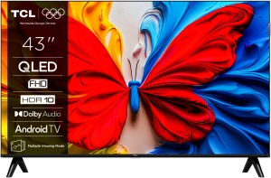 Televizor TCL QLED 43S5K, 108 cm, Smart Android TV, Full HD, Clasa F - Img 1