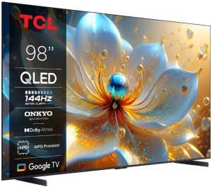 Televizor TCL QLED 98T8C, 248 cm, Smart Google TV, 4K Ultra HD, (Model 2025) - Img 2