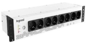 UPS Legrand Keor PDU monofazat, 800VA/480W, IN 1xIEC 10A OUT 8x Schuko, technologie off-line, conexiune USB HID, capacitate baterie 12V/9AH, 230V, dimensiuni 440x150x88mm, greutate 5kg - Img 2