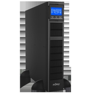 UPS nJoy Balder 1500, 1500VA/ 1500W, On-line, LCD Display, Montare Rack/Tower, 8 Prize IEC 13, Dubla conversie, Plaja larga de tensiuni acceptate, Eficienta impresionanta de pana la 96%, Frecventa: 40Hz ~ 70 Hz, Dimensiuni: 410 x 438 x 88 mm, Greutate: - Img 2