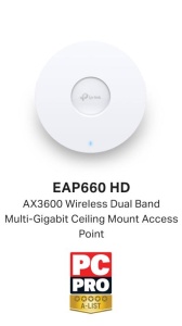 Access Point TP-Link EAP660 HD, AX3600, Dual Band, Gigabit - Img 8