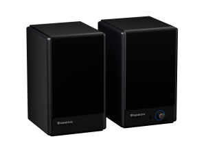 Boxe Genesis Arsen 402BT 2.0, putere maxima 60 W, frecventa raspuns 60 - 20000 Hz, conectori Optical S/PDIF RCA/Chinch x2, negru