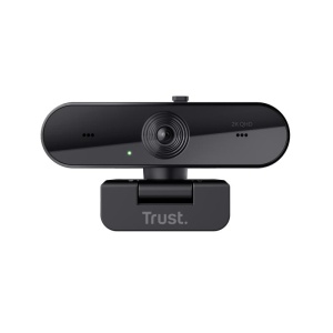 Camera web Trust Taxon QHD, interfata USB 2.0, lungime cablu 180cm, sensibilitate 56 dB, microfon dual omnidirectional, rezolutie video 2560x1440, 30 fps, auto-focus, rezolutie senzor 2560x1440, negru - Img 5
