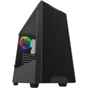 Carcasa AQIRYS Virgo, RGB, Mid Tower, Black