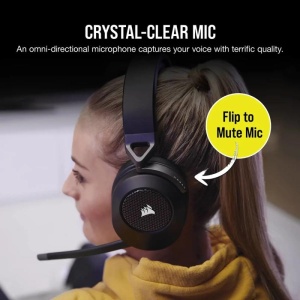 Casti gaming CORSAIR HS65 SURROUND WIRELESS V2 7.1 SURROUND, autonomie baterie 24h - Img 11