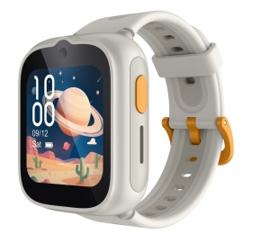 Ceas SmartWatch pentru copii TCL MOVETIME Kids Watch MT48, 1.68", 4G, GPS, IP68 2ATM, Camera 2MP, Lunar Cream - Img 5