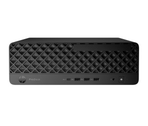 Desktop HP ProDesk 4 G1i SFF, Intel Core Ultra 7 265 20-core (2.4GHz, up to 5.3GHz, 30MB), video integrat Intel UHD Graphics, RAM 16GB DDR5 5600MHz (1x16GB), SSD 512GB M.2 2280 PCIe NVMe , no ODD, LAN 10/100/1000, Intel AX211 Wi-Fi 6E + Bluetooth 5.3,