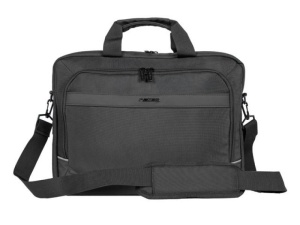 Geanta laptop Natec Kudu, compatibilitate dimensiune laptop 15.6", 2 compartimente, material Polyester 1680D, negru
