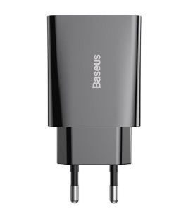 INCARCATOR retea Baseus Speed Mini, Quick Charge 20W, 1 x USB Type-C 5V/3A max, negru - Img 12