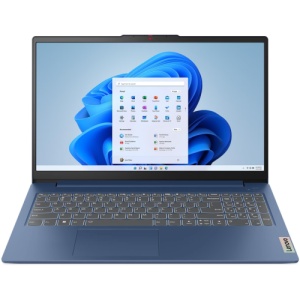 Laptop Consumer Lenovo IdeaPad Slim 3 15AMN8, cu procesor AMD Ryzen 5 40, 15.6'' IPS, 16 GB LPDDR5, 512 GB, AMD Radeon 610M, Fr OS, 2 ani Garantie