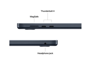 MacBook Air 13.6" Retina/Apple M4 (CPU 10-core, GPU 8-core, Neural Engine 16-core)/16GB/256GB - Midnight - INT KB (2025) 30W USB‑C - Img 4