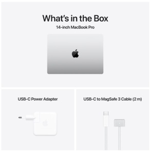 MacBook Pro 14.2"/Apple M4 Pro (CPU 12-core, GPU 16-core, Neural Engine16-core)/24GB/1TB - Silver - INT KB (cto from MX2E3RO/A) - Img 4