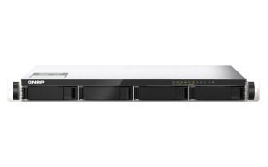 NAS QNAP 435XeU 4-Bay, CPU Marvell 64-bit Octeon TX2 CN9130 / CN9131 quad-core 2.2 GHz, RAM 4GB DDR4 SODIMM (1 slot, max. 32GB), HDD 4 x 2.5"/3.5" SATA 6Gbps + 2 x M.2 2280 NVMe PCIe Gen3 SSD slots (neincluse), LAN: 2 x 2.5GbE 2 x 10GbE SFP+, USB3.2 - Img 4