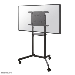 Neomounts by Newstar NS-M1250WHITE Mobile Monitor/TV Floor Stand for 37- 70" screen - Black Specifications General Min. screen size*: 37 inch Max. screen size*: 70 inch Min. weight: 0 kg Max. weight: 70 kg Screens: 1 VESA pattern: 200x200, 200x300, - Img 5