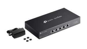 Omada 5-Port 10G Multi-Gigabit Desktop Switch PORT: 5× 10G RJ45 Ports SPEC: Desktop Steel Case FEATURE: Plug and Play - Img 7