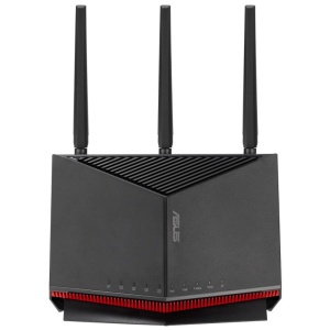 Router Asus Dual-Band RT-BE86U, WIFI-7, Standarde wireless: IEEE 802.11a, IEEE 802.11b, IEEE 802.11g, WiFi 4 (802.11n), WiFi 5 (802.11ac), WiFi 6 (802.11ax), WiFi 7 (802.11be), IPv4, IPv6, Segment Produs: BE6800, Viteza wireless: 1032+5764 Mbps, 4 x - Img 2