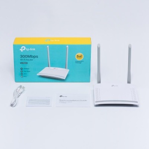 Router Wireless TP-Link N300Mbps, TL-WR820N V2; 2x 10/100Mbps LAN Ports, 1x 10/100Mbps WAN Port; 2x Fixed 5dBi Omni Directional Antennas; Standarde Wireless: Wi-Fi 4 IEEE 802.11n/b/g 2.4 GHz, N300 2.4 GHz: 300 Mbps (802.11n). - Img 9
