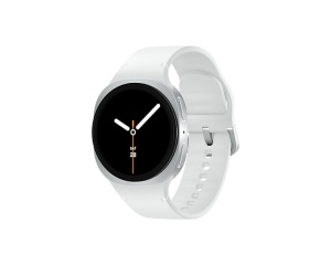 SG Watch8 40mm 1.34" L325 (eSIM Cellular) Silver / White strap
