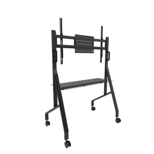 Stand mobil de podea Neomounts 55"-86" 76kg VESA 100x100 - 900x600 negru - Img 3