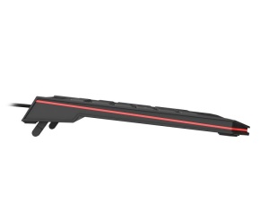 Tastatura gaming cu fir Genesis LITH 400, iluminare RGB, mecanism taste X-Scissors, numar taste 104, lungime cablu 1.8m, dimensiuni 465 x 25 x 195 mm, negru - Img 5