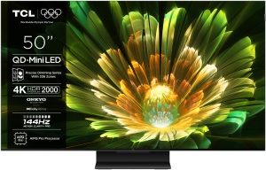 Televizor TCL Mini LED 50Q7C, 126 cm, Smart Google TV, 4K Ultra HD, (Model 2025)