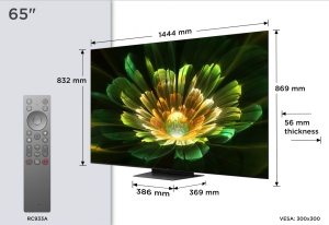 Televizor TCL Mini LED 65Q7C, 164 cm, Smart Google TV, 4K Ultra HD, (Model 2025) - Img 2
